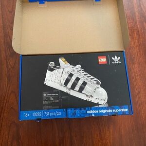 Limited Collab Lego and Adidas Shoe, never opened